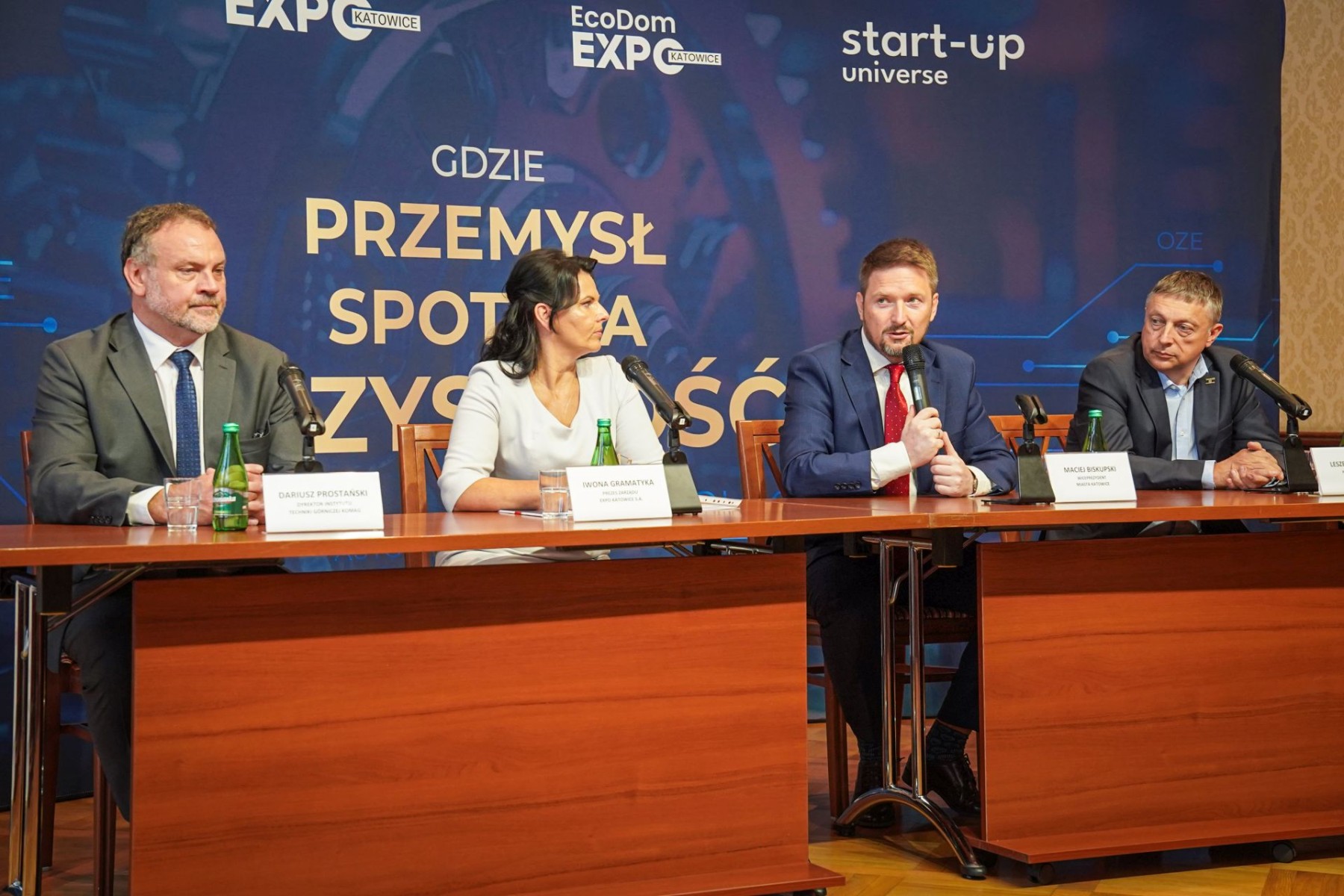 Konferencja prasowa zapowiadająca dwudziestą edycję Międzynarodowych Targów EXPO Katowice 2024