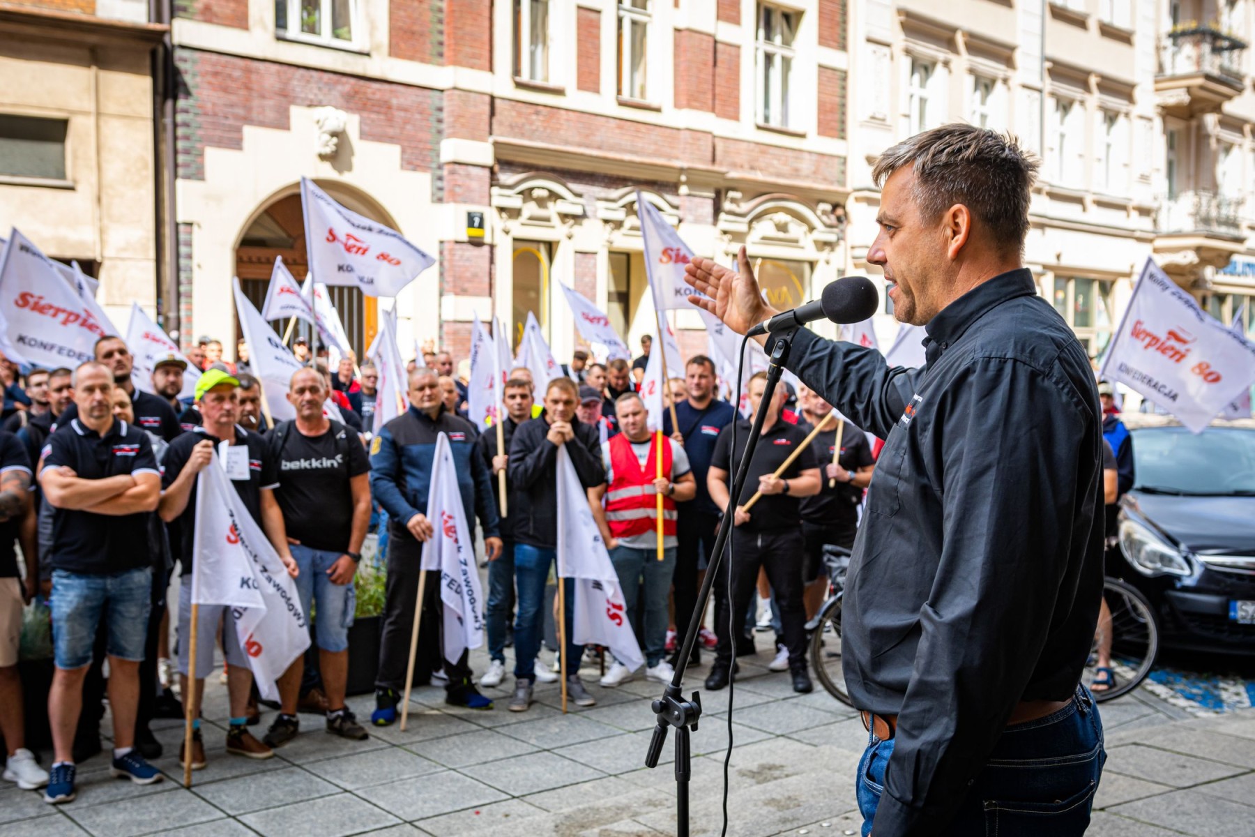 protest sierpnia 80 w katowicach mpgk