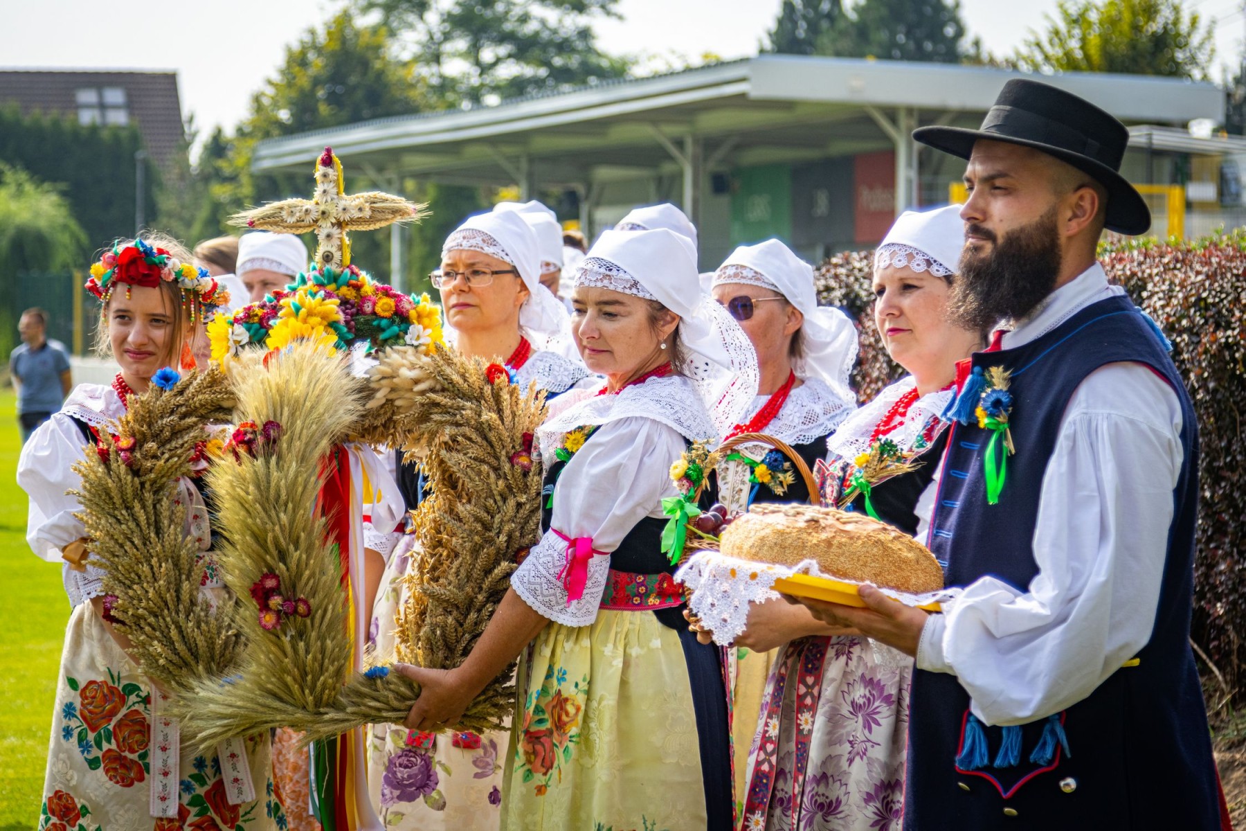 dożynki Podlesie, gospodynie