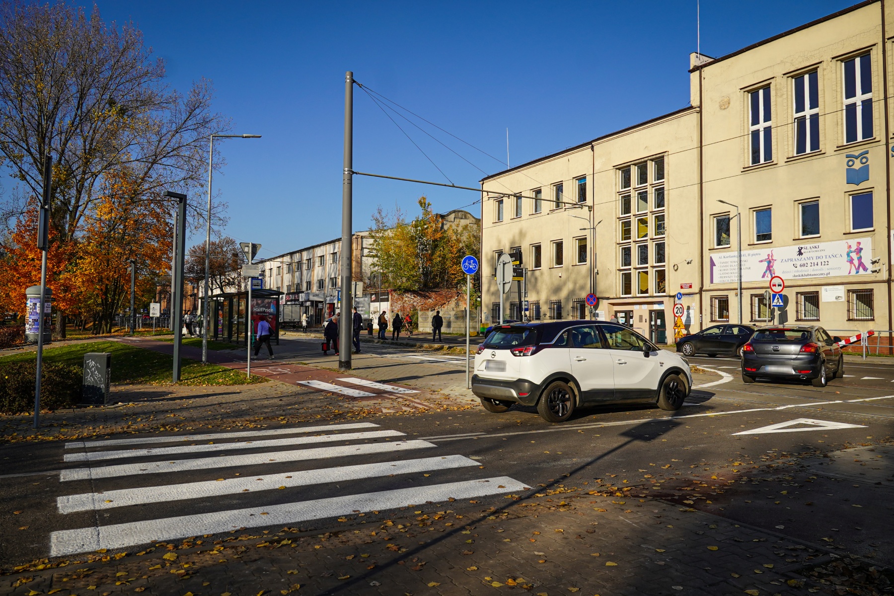 Przebudowane skrzyżowanie al. Korfantego i ul. Gnieźnieńskiej