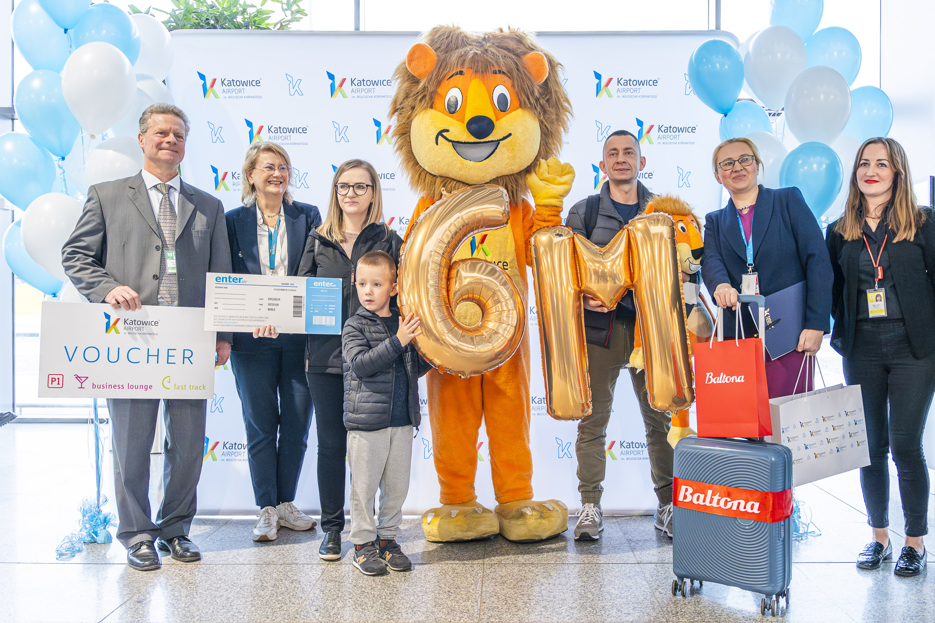  6-milionowy pasażer Katowice Airport