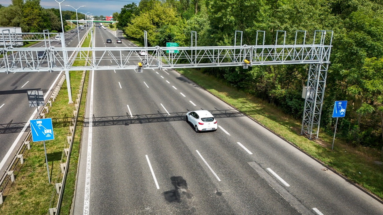 Odcinkowy pomiar prędkości na DTŚ w Katowicach