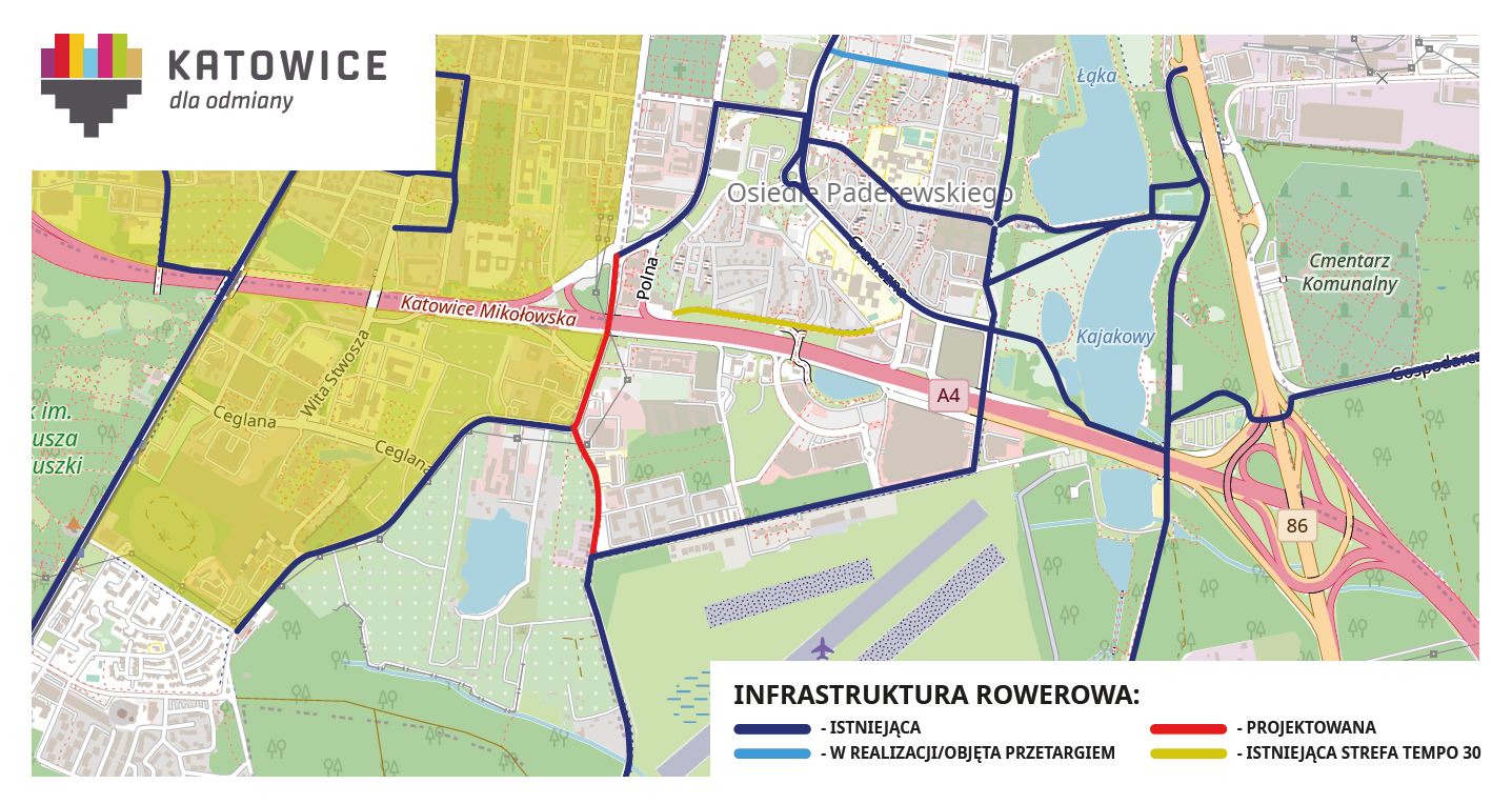 Mapa dróg rowerowych