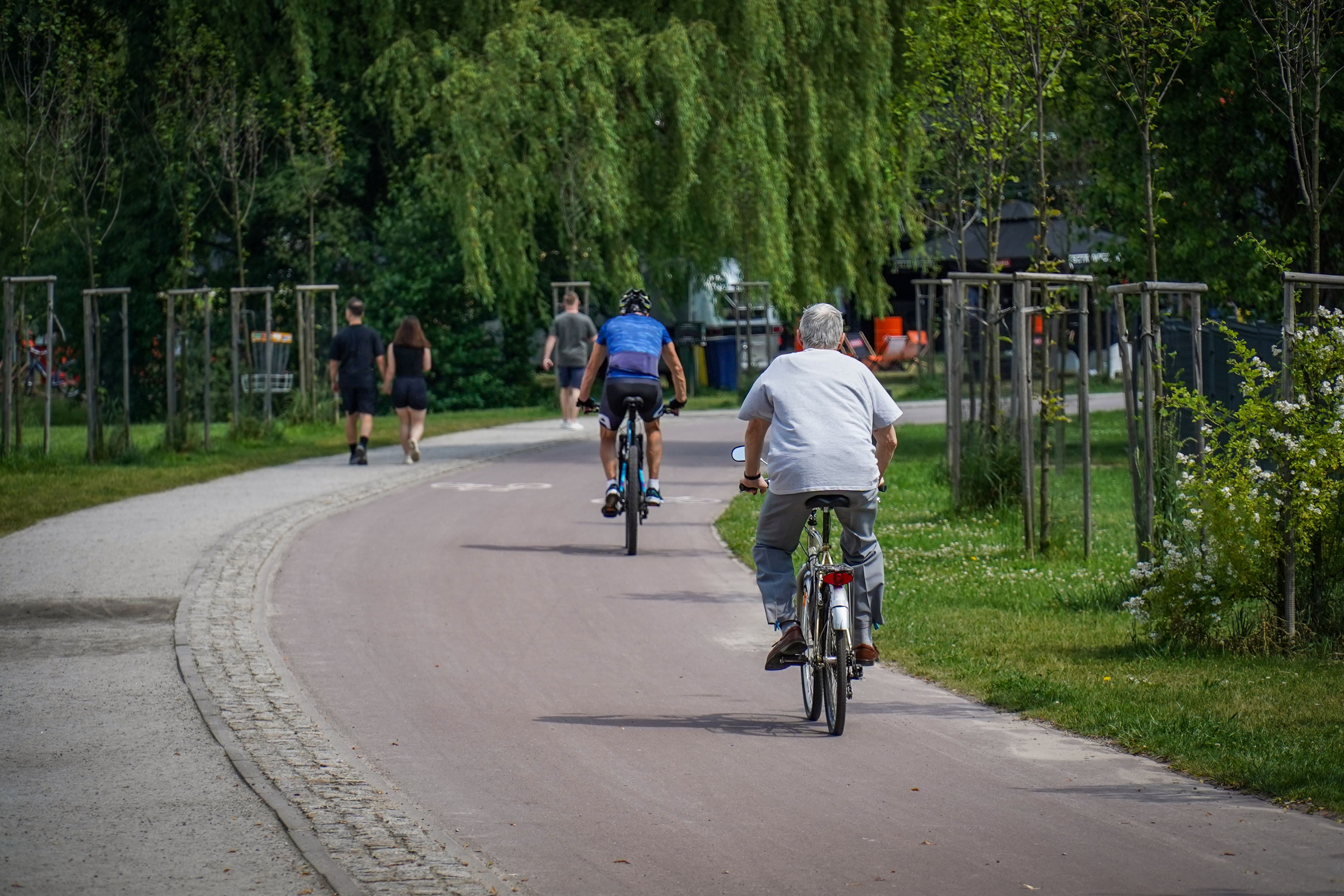 ścieżka rowerowa w katowicach