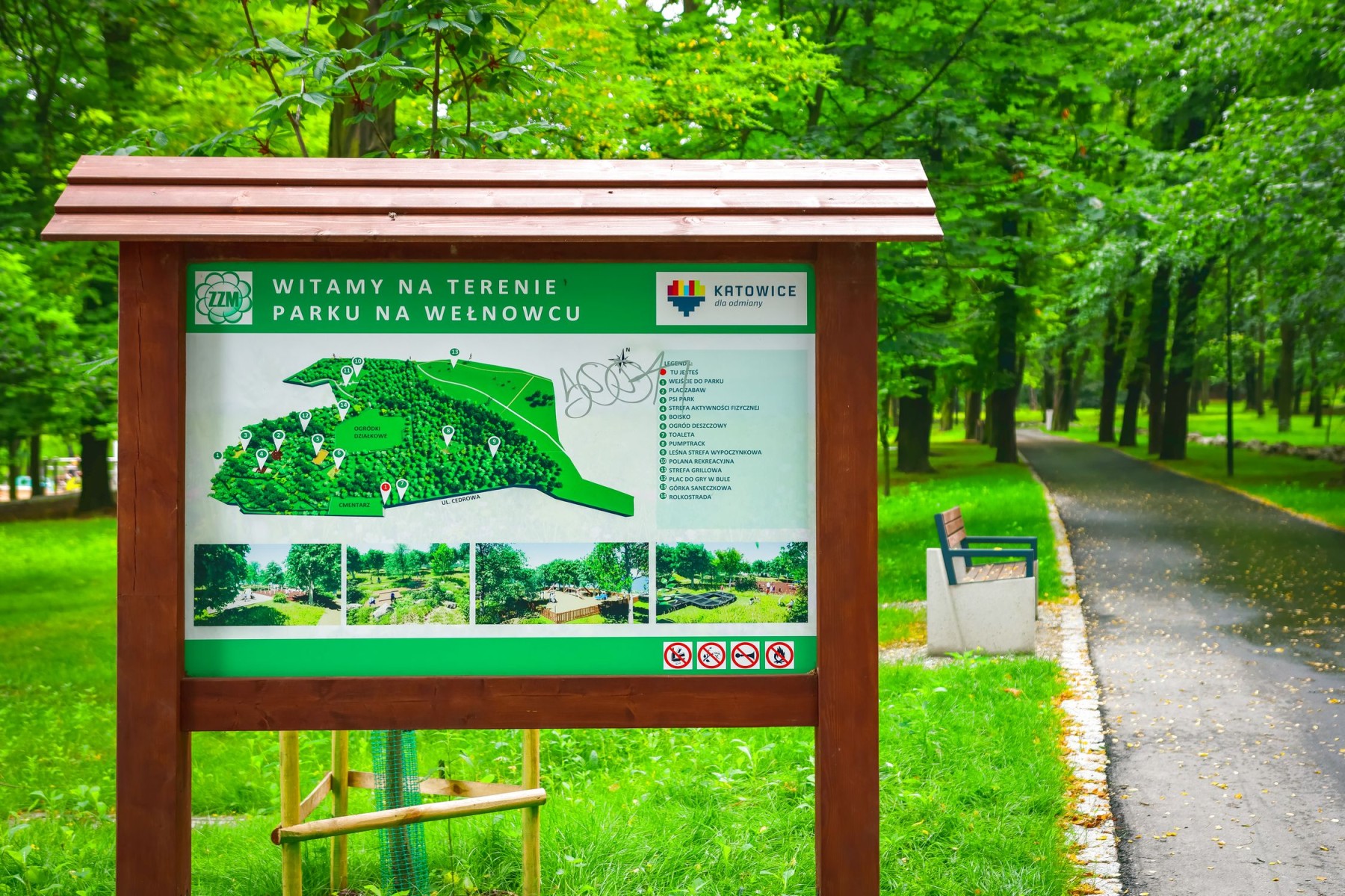 Park Wełnowiecki w Katowicach