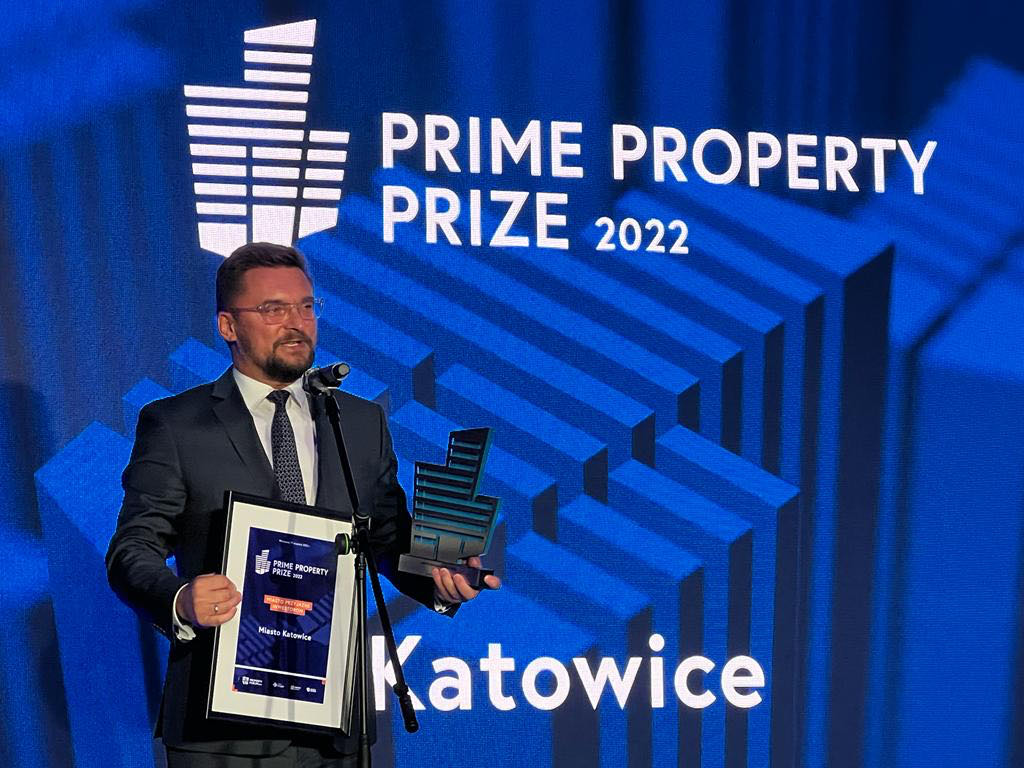 prezydent Katowic Marcin Krupa nagroda