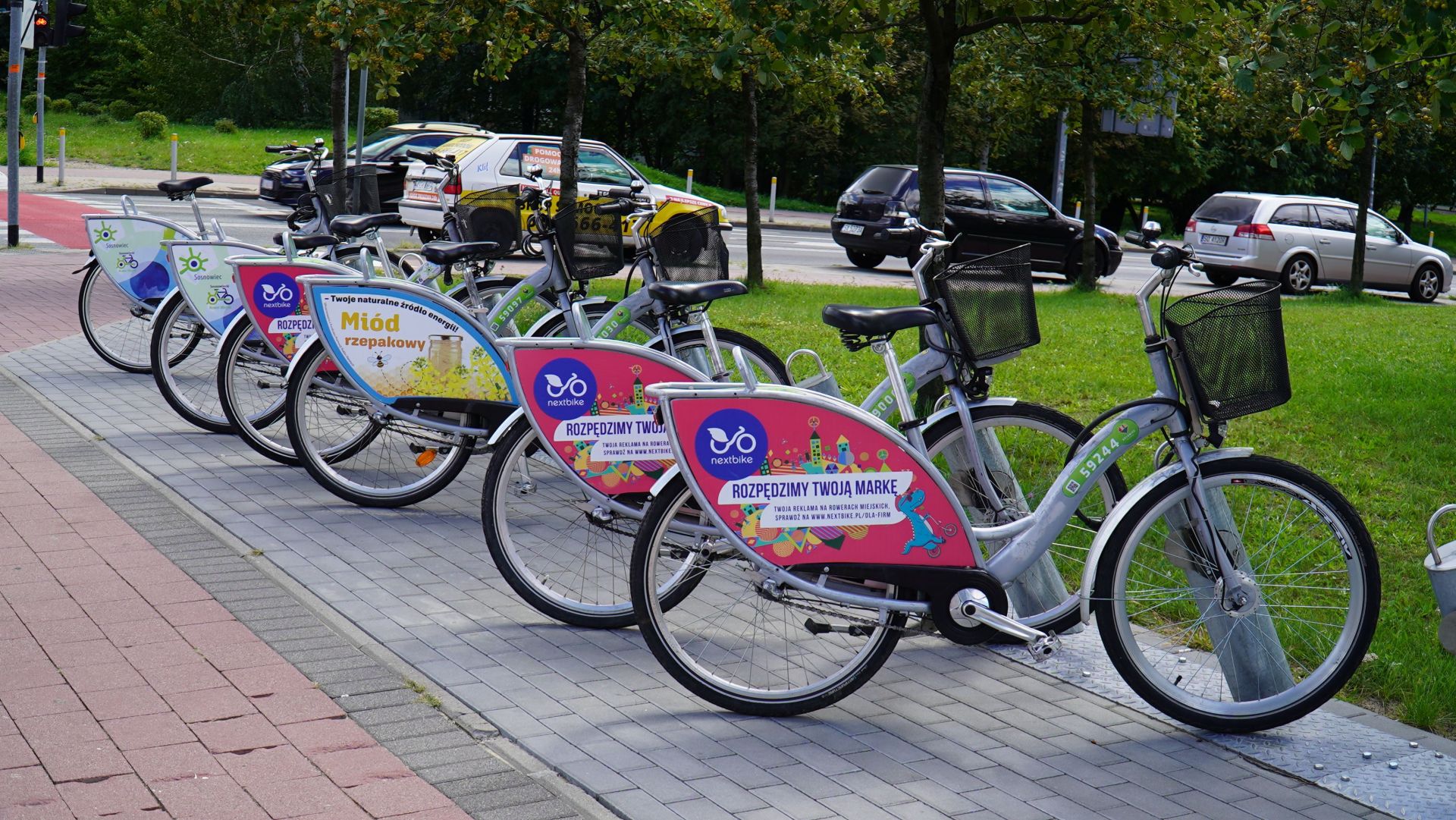 rower miejski w Katowicach