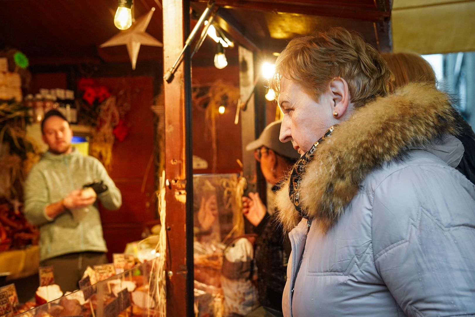 jarmark bożonarodzeniowy na rynku w Katowicach
